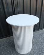 Round Plinth Table