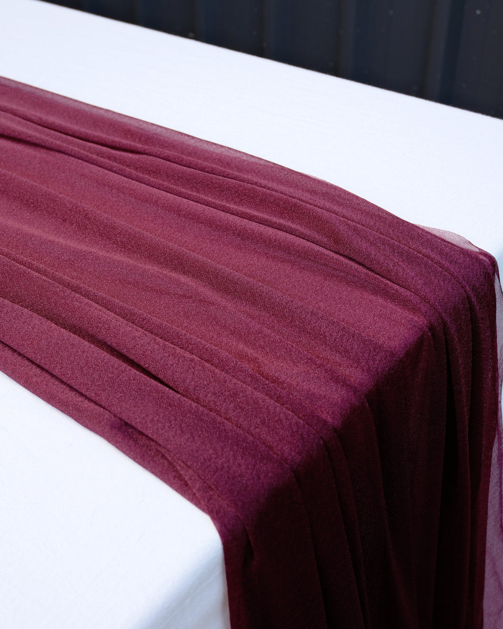 Cheesecloth Table Runner