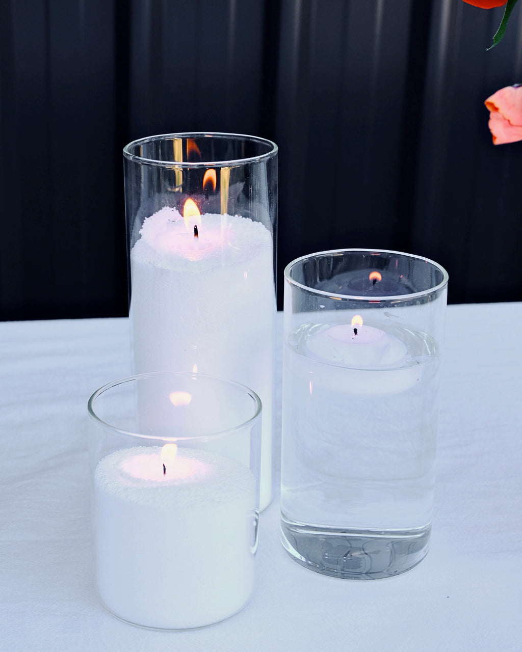 Table floating Candle Arrangements (set of 3)