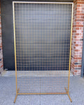 Square Gold Mesh Screen