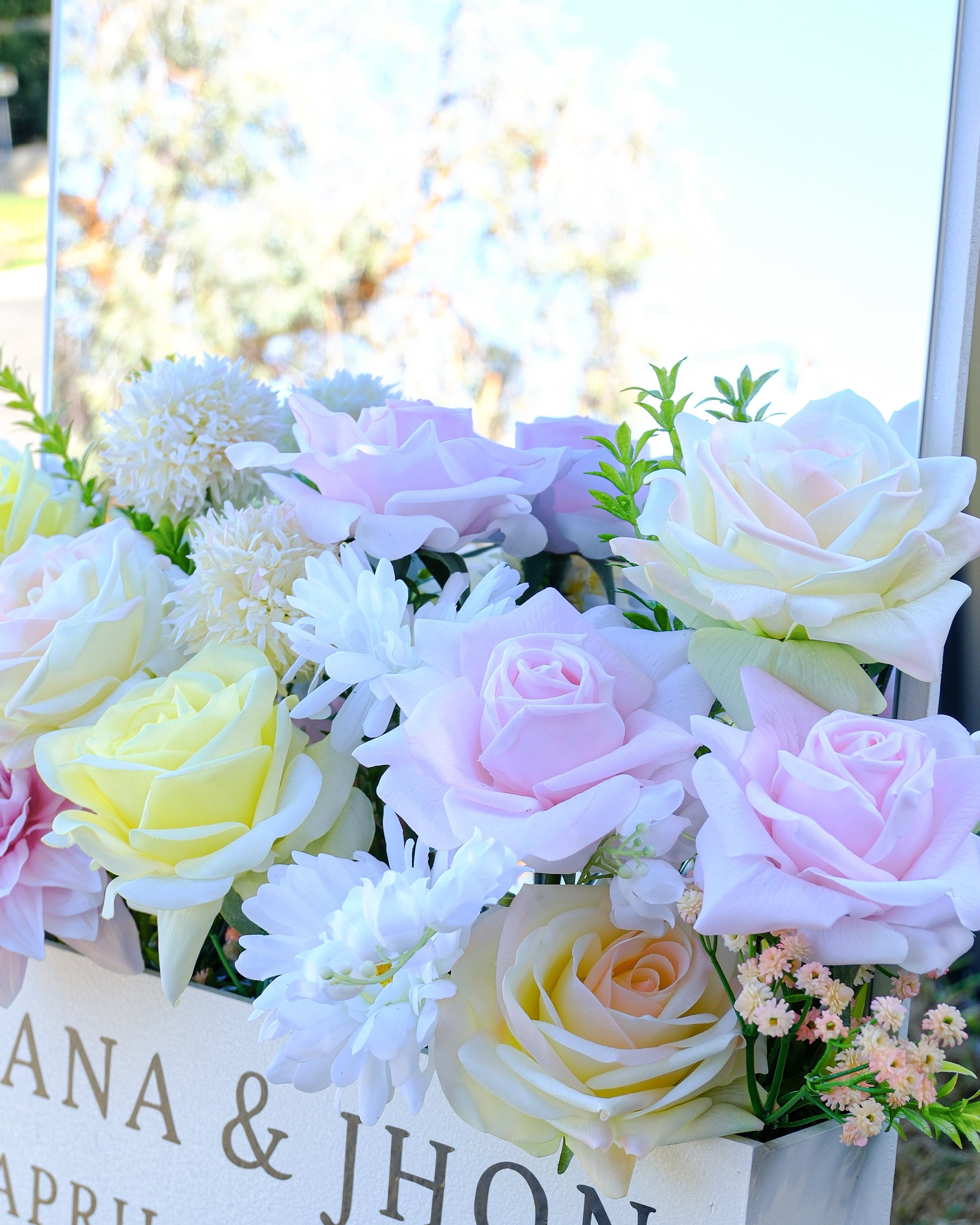 Mirror Flower Box