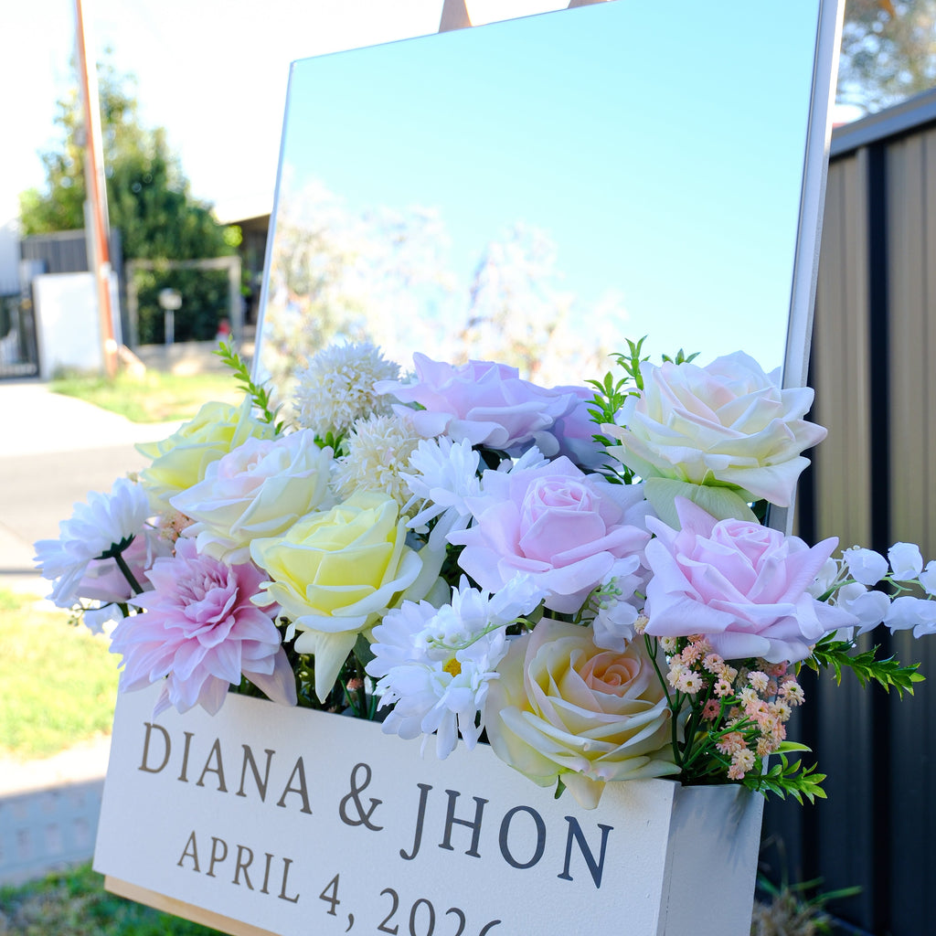 Mirror Flower Box