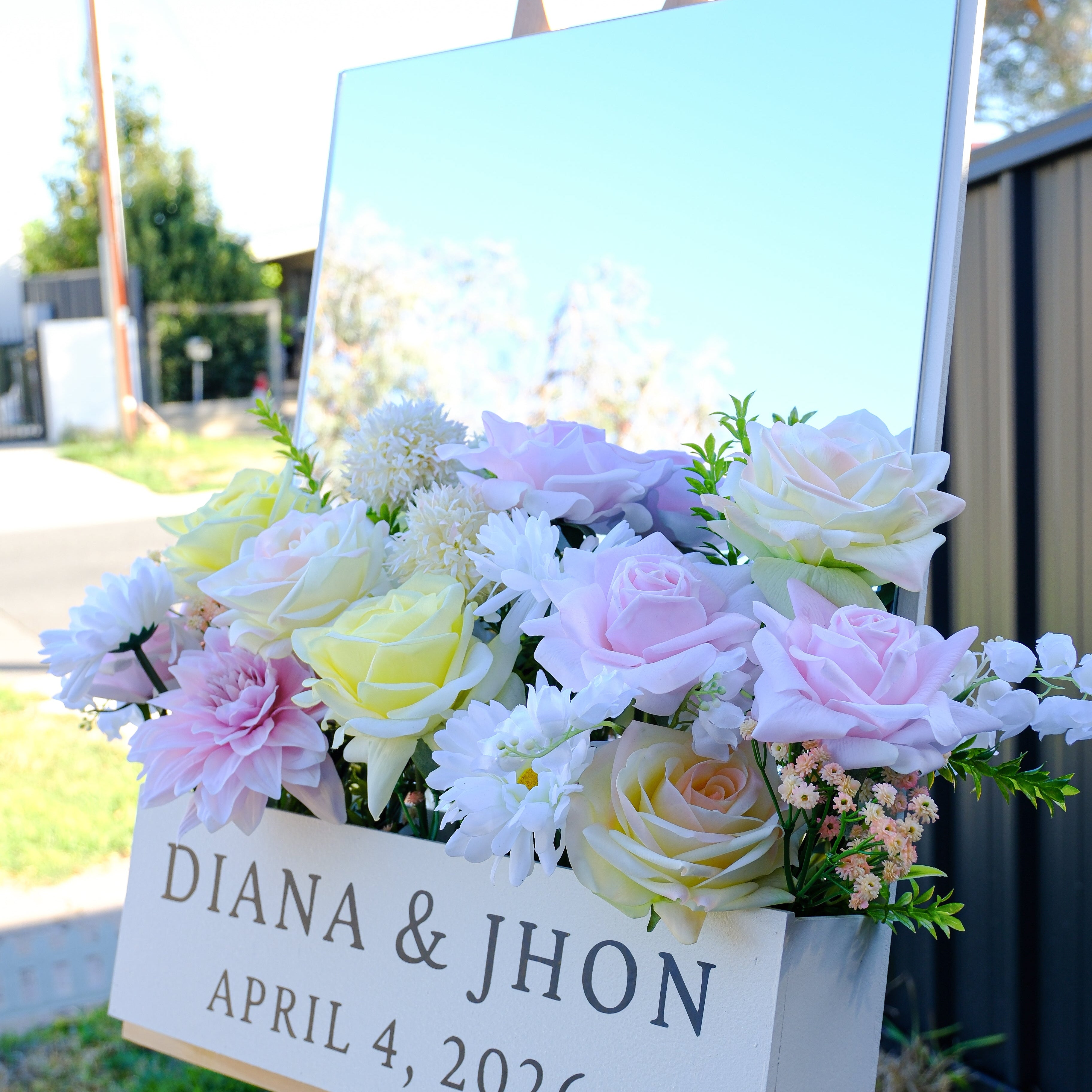 Mirror Flower Box